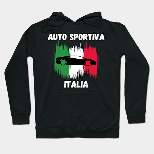 Auto Sportiva: Italian Sports Cars Hoodie by greygoodz